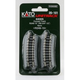 Kato 20-101 Gebogen rail...