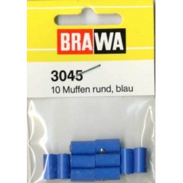 Brawa 3045 Muffen rund,...